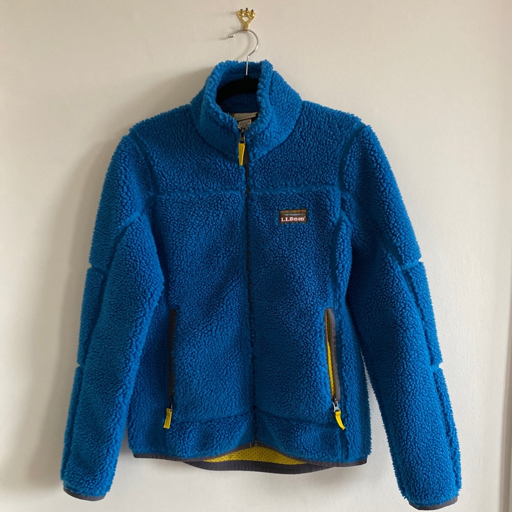 Vintage L.L.Bean Mountain Pile Sherpa Fleece Jacket